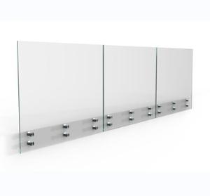 Đá 304/316 thép không gỉ standoffs thiết kế hiện đại Tempered kính nhiều lớp lan can hệ thống Tempered Glass bảng điều chỉnh cho lan can - Product Image 2