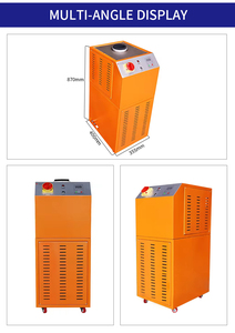 Fourneau à induction pour la fusion du platine 8 kg pour le traitement de l'or et de l'argent avec technologie avancée et contrôle précis de la température - Product Image 3