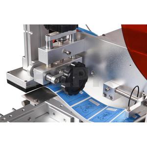 Semi Automatic Flat Bottle Labeling Machine 15-30 pcs/min Plastic Glass <b>Metal</b> <b>Packaging</b> Electric 220V 110V - Product Image 3