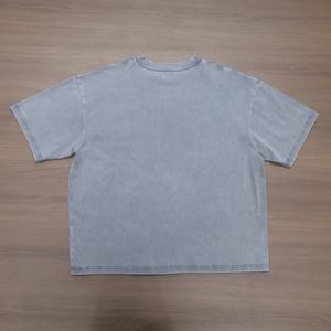 Camiseta de Hombre con Logotipo Estampado, Estilo Hip Hop, Corte Holgado, Algodón, Diseño Personalizado - Product Image 3