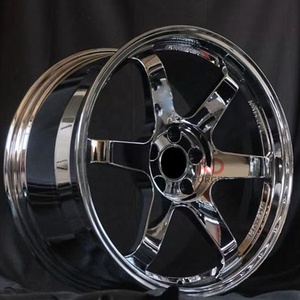 <span class=keywords><strong>Jantes</strong></span> forgées monobloc chromées personnalisées 18 20 22 pouces 5X120 Drag Racing pour BMW M3 M4 F30 F80 G20 G21 G22 G23 G80 G82 - Product Image 2