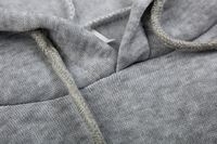 Survêtement personnalisé survêtement vieilli ensemble 2 pièces pour femmes sweats à capuche lourds pantalon de survêtement à jambe droite ensemble pour femmes