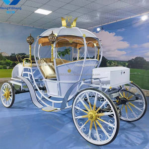 Charrette électrique de luxe européenne confortable pour mariages et visites touristiques - Product Image 3