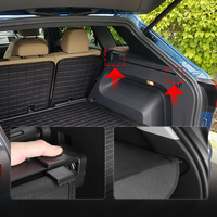 Cache-bagages rétractable pour Volkswagen VW Atlas Cross Sport 2020-2025, décoration de voiture, accessoires intérieurs
