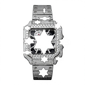 NYC <b>DIAMOND</b> EMPIRE High Quality Luxury Vintage Men's Stainless Steel Mechanical <b>Watch</b> Moissanite <b>Diamond</b> - Product Image 2