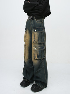 Jeans da Uomo <span class=keywords><strong>Ardennes</strong></span> Fade, Pantaloni in Denim Forest Battle Wash, Vestibilità Slim, Stile Vintage, Fornitore - Product Image 2