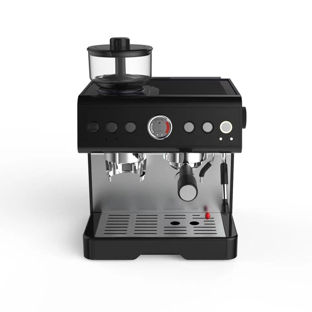 Express Stainless Steel Espresso Coffee Machine with Grinder Two Boiler System