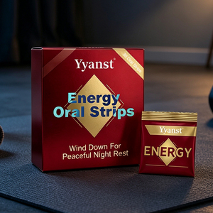 Bandes orales énergétiques OEM ODM pour une nuit paisible, dissolution rapide, véganes, sans sucre, 30 pièces, emballage personnalisé - Product Image 4