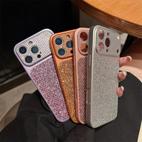Coque de téléphone tendance rose flash, antichoc et anti-chute pour iPhone 16 17 Pro Max