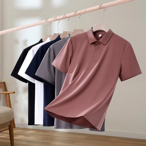 เสื้อโปโลโปรโมชั่น ผ้าฝ้าย 80-90% ระบายเหงื่อได้ดี ใส่สบายช่วงฤดูร้อน ทรงหลวม มีป้ายและแท็ก - Product Image 1