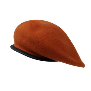 뜨거운 판매 프랑스 남자 자수 울 레드 화이트 블랙 바렛 모자 전술 Boina 베레모 모자 - Product Image 4