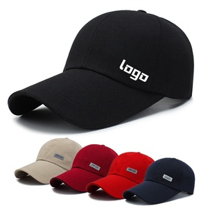 Factory Custom Solid Color Baseball <b>Hat</b> Lightweight Breathable Curved Brim Adjustable Strap Unisex Dad <b>Hat</b> for Daily Wear - Product Image 1