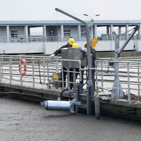 Aérateur à haute vitesse pour le traitement des eaux usées, agitateur submersible pour la plongée, mélangeur