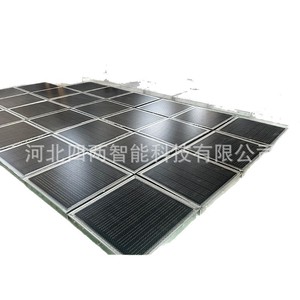 Dalles de sol photovoltaïques solaires 1000 x 1000 mm, étanches, à contrôle lumineux, pour extérieur - Product Image 1
