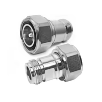 Werkseitige Lieferung 4.3-10 Mini-Din zu N Adapter 4.3-10 Stecker zu N Buchse Low Pim RF Koax Koaxial Adapter Adapter Konverter