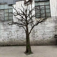 Tronc d'arbre artificiel de décoration d'usine de Guangzhou, branches en bois véritable, arbre sec
