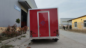 2025 meilleure vente XINJINGGYAO usine <span class=keywords><strong>prix</strong></span> de gros nourriture vente café remorque <span class=keywords><strong>vélo</strong></span> carré avec cuisine complète camion de nourriture - Product Image 3