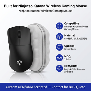 Étui de transport pour souris de jeu sans fil Ninjutso <span class=keywords><strong>OOX</strong></span> Katana, coque rigide portable résistante aux chocs - Product Image 2