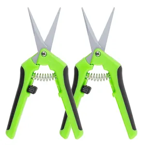 Gardening Hand Pruner Pruning Shear Clippers Trimming Scissors Curved