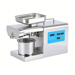 Prensa Extractora de Aceite de Temperatura Constante - Mini Prensa Doméstica <span class=keywords><strong>para</strong></span> Cacahuetes, Semillas de Girasol y Sésamo <span class=keywords><strong>para</strong></span> Uso en la Cocina - Product Image 1