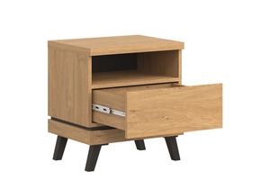 Ensemble de meubles de chambre à coucher en bois clair certifié FSC sur mesure OEM, lit king size de luxe moderne <span class=keywords><strong>avec</strong></span> armoire à 3 portes - Product Image 5