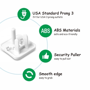 Prodigy ol016 an toàn ổ cắm điện cắm bảo vệ-Nhựa nhẹ có thể điều chỉnh tái sử dụng thuận tiện cho hộ gia đình sử dụng - Product Image 3