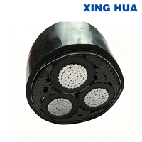 Xinghua YJLV 8.7/15KV Mittelspannungs-3-Adrig-Aluminium-Stromkabel mit XLPE-Isolierung für Industrie- und Bauanwendungen 3*70mm