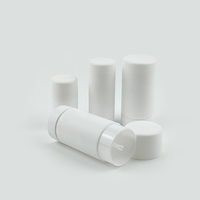 Récipient en carton d'emballage biodégradable doux PCR plastique écologique 15g 30g 50g 80g vide PP déodorant pousser bouteilles bâton