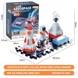 Kit de Circuits Électroniques Zhorya Space Rocket Snapping Circuits – Kit d'Exploration Électronique – Jouet Éducatif STEM sur les Circuits Électroniques - Product Image 6