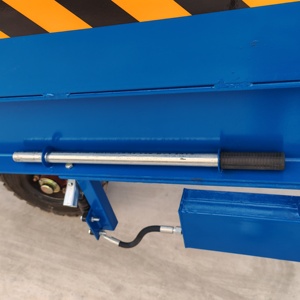 Niveladores de muelle móvil 10T 20T, logística de puerto, plataformas elevadoras de carga y descarga, placas de pendiente ajustables hidráulicas manuales - Product Image 5