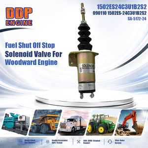 Válvula solenoide de corte de combustible 1502ES24C3U1B2S2 090110 1502ES-24C3U1B2S2 SA-5172-24 para motor Woodward - Product Image 2
