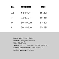 100% ceintures d'haltérophilie en cuir de vachette pleine fleur Gym confortable pour la formation de squat et de levage de terre produit de sécurité pour hommes