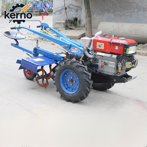 Hot Selling Walking Tractor with Seat Trailer 22HP Diesel Walk Behind Tractor Complete <b>Set</b> Agricultural <b>Farming</b> Equipment - Product Image 1