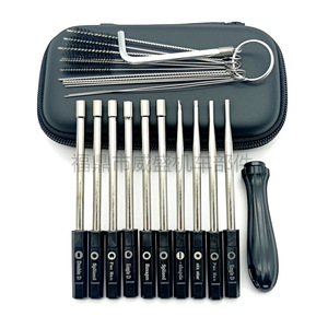Juego de 10 destornilladores para ajuste de carburador, herramienta hexagonal estriada, tipo D simple, D doble, Pac Man, para motosierra, cortacésped y uso en jardinería - Product Image 1
