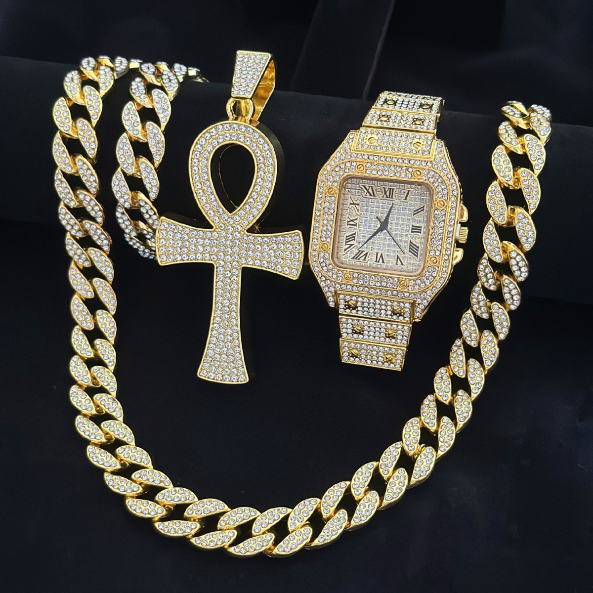 Oro (reloj pulsera collar colgante)