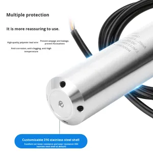 Jauge de niveau d'eau submersible LEFOO, capteur de niveau d'eau statique 4-20 mA, Rs485, 304/316 - Product Image 3