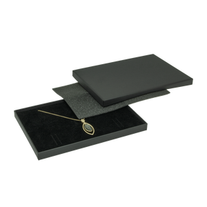 Serie 0210 FLAT-BOX – Grande collana pronta per la spedizione | Scatola di spedizione 216×154×15 mm - Product Image 1
