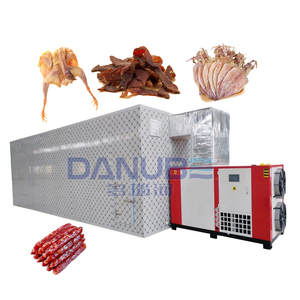 เครื่องอบแห้งอาหารแบบคอนเทนเนอร์ เครื่องอบเนื้อวัว เครื่องอบเป็ด ไก่ ไส้กรอก เครื่องอบแห้งปลา เนื้อสัตว์ - Product Image 1
