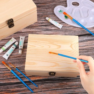 Boîte-cadeau <span class=keywords><strong>en</strong></span> <span class=keywords><strong>bois</strong></span> personnalisée <span class=keywords><strong>en</strong></span> usine BSCI pour boîte <span class=keywords><strong>à</strong></span> <span class=keywords><strong>bijoux</strong></span> avec couvercle coulissant boîtes <span class=keywords><strong>à</strong></span> souvenirs <span class=keywords><strong>en</strong></span> <span class=keywords><strong>bois</strong></span> avec peintures de bricolage - Product Image 2