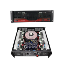 Amplificateur de puissance professionnel 2 canaux 2 Ch 800w 1750w 1850w 1950w 2050w 3U Classe AB Mixeur Combo Amplificateur de basse