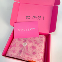 Boîtes d'expédition personnalisées rose vif, logo imprimé à l'intérieur et à l'extérieur, boîte d'expédition en carton ondulé pour vêtements et cosmétiques