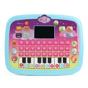 New product mini simulation laptop LED display screen kids children educational early education toys learning machine
