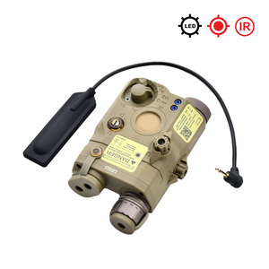 PEQ-15 Style Integrated <b>LED</b> Remote Pressure Switch Nylon Construction Black/Tan Accessory All-Weather Hunting <b>Flashlight</b> - Product Image 6