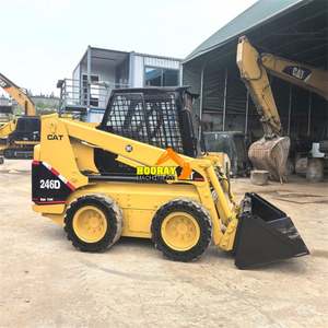 Minicargadora de Ruedas 246D Usada en Venta - Alta Eficiencia, Potencia de 53.6KW, Capacidad de Cucharón de 1.1m - Product Image 3