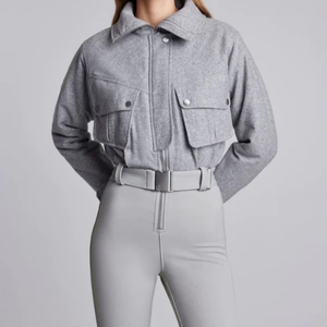 Setelan Ski wanita Moq rendah satu buah kualitas tinggi kustom mode musim dingin setelan Ski Puff Wanita - Product Image 2