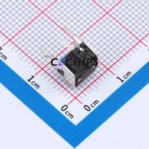 TS013-CBW0EH4.5 Tactile Switch Through hole-4P,7.5x7mm Switch Single Pole Single Throw Round Button 1.8N Right Angle Insert - Product Image 2