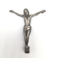 Pendentif catholique en bronze avec jésus, 1 pièce, haute qualité, meilleures ventes, crucifix