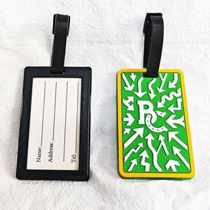 Etiqueta de Equipaje de PVC de Goma Suave Personalizada al por Mayor, Impresa con Letras para Uso como Recuerdo - Product Image 5