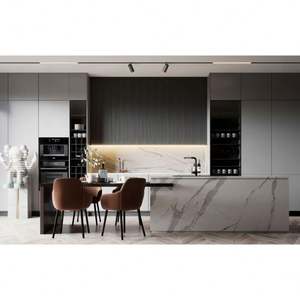 New Technology Customized Premium Classic Luxury <b>Kitchen</b> Cabinets With Island Plywood Modular <b>Kitchen</b> Cabinet - Product Image 2