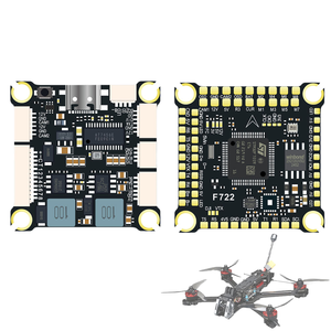Contrôleur de vol DAKEFPV F722 compatible Betaflight INAV, Stack Flytower en métal 30x30mm pour Drone FPV RC de course MARK4, Moule privé Yuneec - Product Image 1